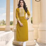 Elegant Embroided Viscose kurti
