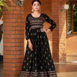 Anarkali Foil Printed Wear