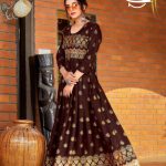 Anarkali Foiled Printed Wear