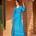 Anarkali Foiled Printed Wear