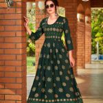 Anarkali Foil Printed Wear