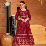 Anarkali Foil Printed Wear