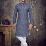 Festive Men's Kurta Pajama Set