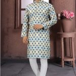 Men's Digital Printed Kurta Pajama Set