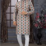 Men's Digital Printed Kurta Pajama Set