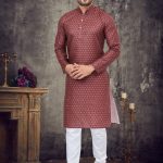 Men's Printed Kurta & Pajama