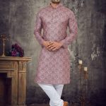 Men's Printed Kurta & Pajama