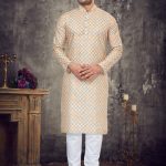 Men's Printed Kurta & Pajama
