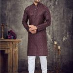 Men's Printed Kurta & Pajama