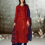 Unstitched Cultural Pashmina Printed Suit