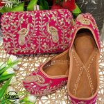 Punjabi Fancy Jutti & Handbag Set