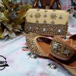 Punjabi Fancy Jutti & Purse Set