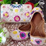 Punjabi Fancy Jutti & Handbag Set