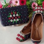 Punjabi Fancy Jutti & Handbag Set