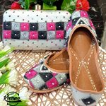 Punjabi Fancy Jutti & Handbag Set