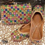 Punjabi Fancy Jutti & Purse Set