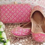 Punjabi Fancy Jutti & Handbag Set