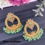 Crystal Pearl Earring Set