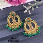 Crystal Pearl Earring Set