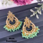 Crystal Pearl Earring Set