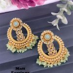 Crystal Pearl Earring Set