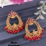 Crystal Pearl Earring Set