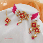 Rani Crystal Pearl Necklace Set